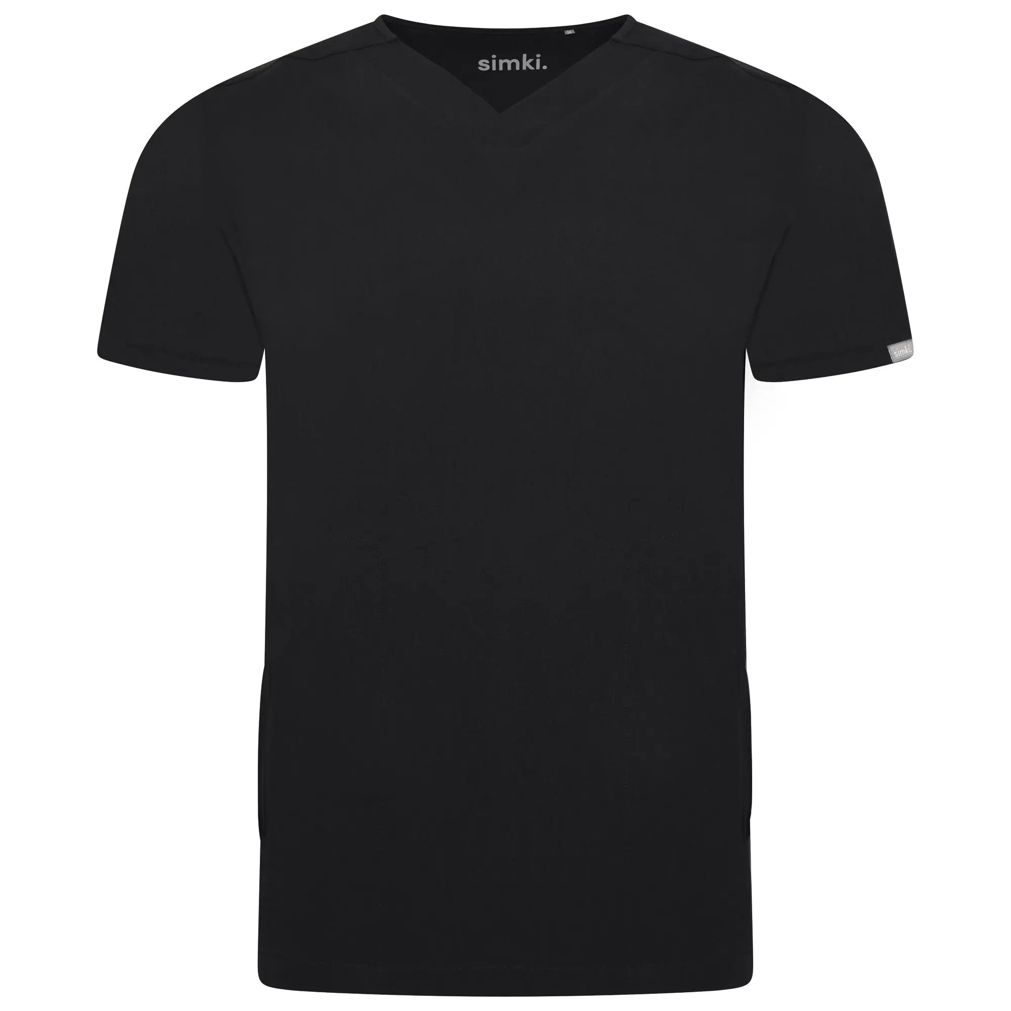 Markdown Sale Simki Men's Oscar Scrub Top - Black