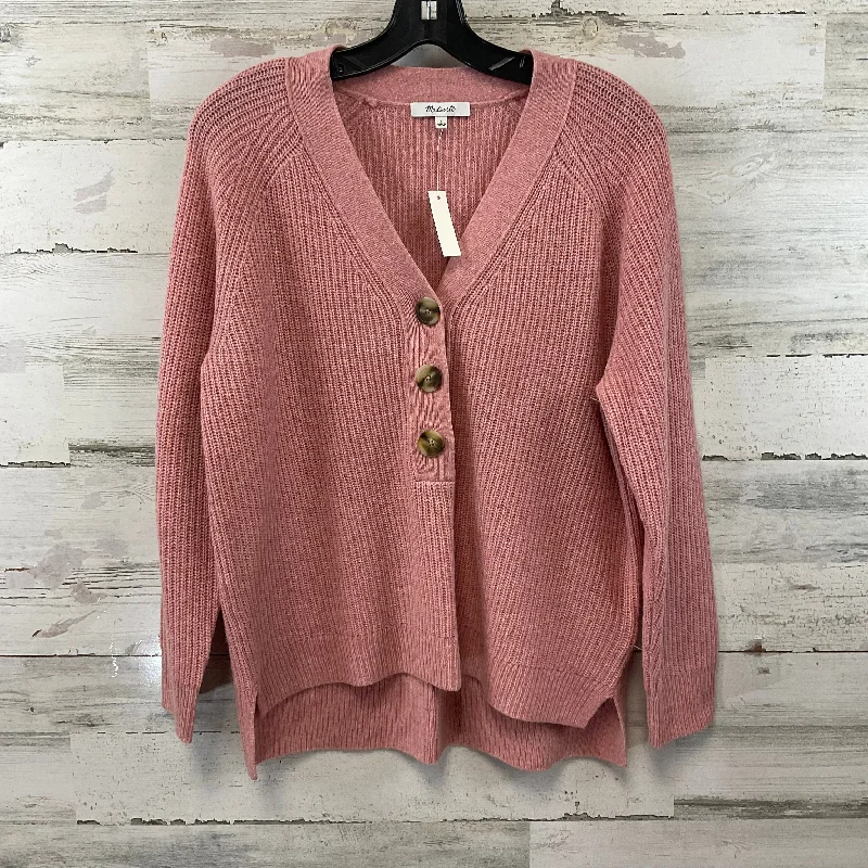 Overstock Clearance Sweater By Madewell In Pink, Size: S