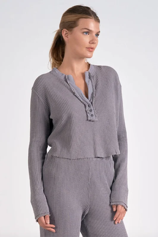 The Best Prices Indy Waffle Henley