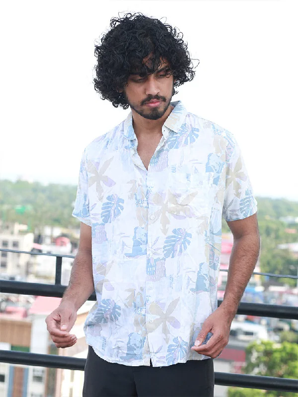 Value Pack Men Regular Fit Rayon Printed Half Sleeve Casual Shirt - 349/-