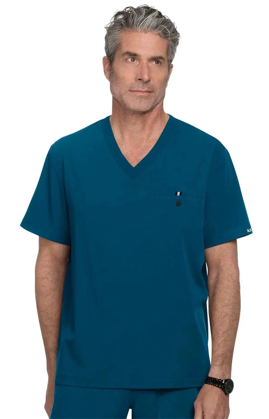 Exclusive Weekend Offers Inside Koi Men's On Call Top - Caribbean Blue