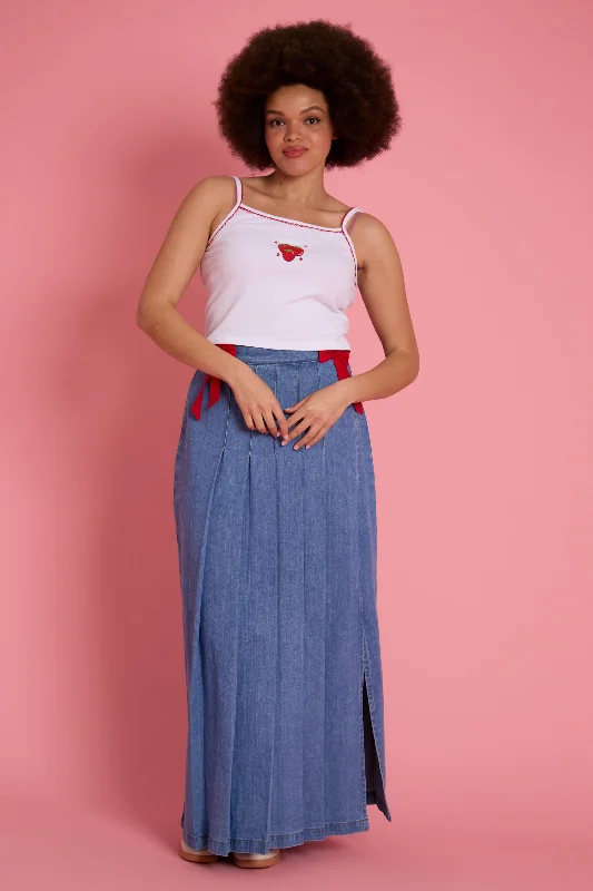 Midnight Madness Ani Tomato Micro Vest - Curve