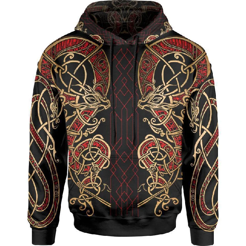 Special Price Loki Pullover Hoodie - Fire Edition