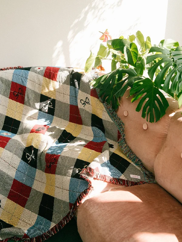 Weekend Discounts Worth Grabbing Archie Throw Blanket - Cirque Argyle
