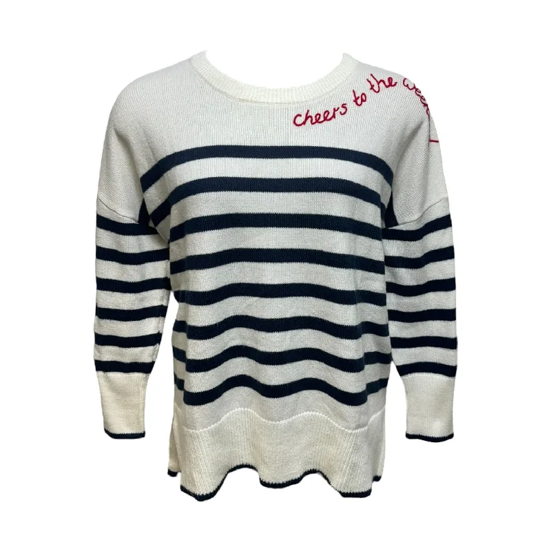 Weekend Steals Await Cheers to the Weekend Sweater Designer By Lilly Pulitzer In Nautical Print, Size: Xl