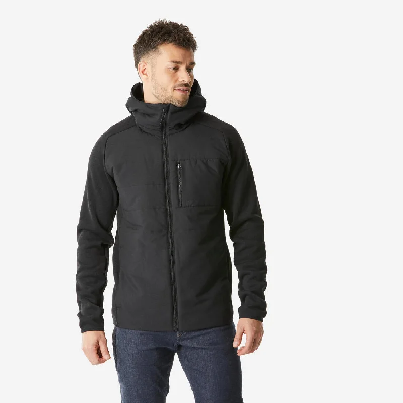 Weekend Deals You Can't Resist Men’s hiking sweatshirt NH500 hybrid