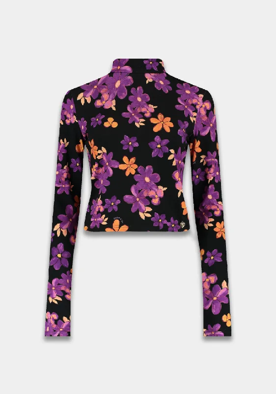 Weekend Deals to Brighten Your Day jeff long sleeve blown up flower
