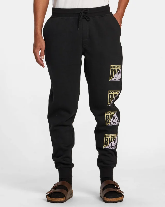 Weekend Bargains to Enjoy Splitter Joggers - Black