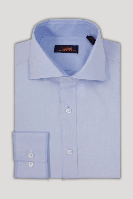 Bonus Savings Steven Land Dress Shirt | Piccadilly | Spread Collar | Button Placket | 100% Cotton Bonus Savings Steven Land Dress Shirt | Piccadilly | Spread Collar | Button Placket | 100% Cotton