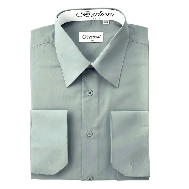 Weekend Discounts to Relish French Convertible Shirt | N°220 | Light Grey