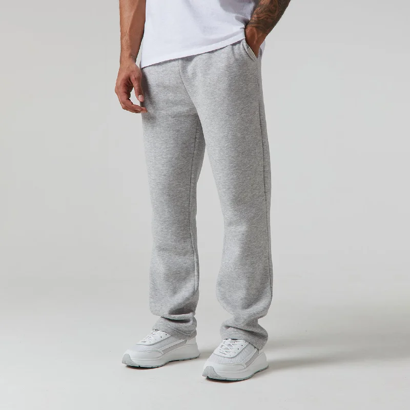 Super Sale Relaxed Fit Open Hem Jogger | Grey Marl