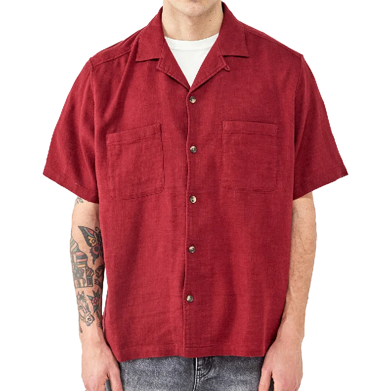Savings Bonanza Men's Gauze Crinkle Shirt