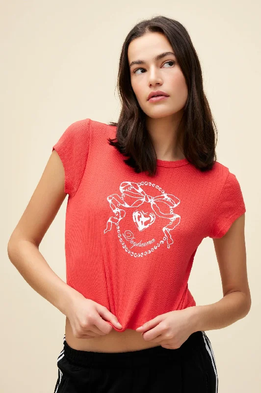 Super Savings Daydreamer Bow Pointelle Tee