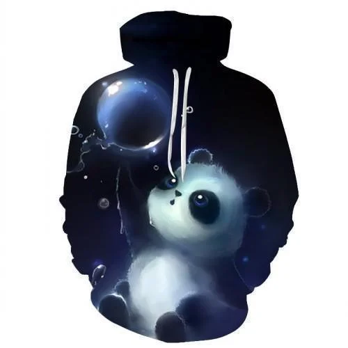 Best Seller The Panda Print 3D Hoodie UNISEX