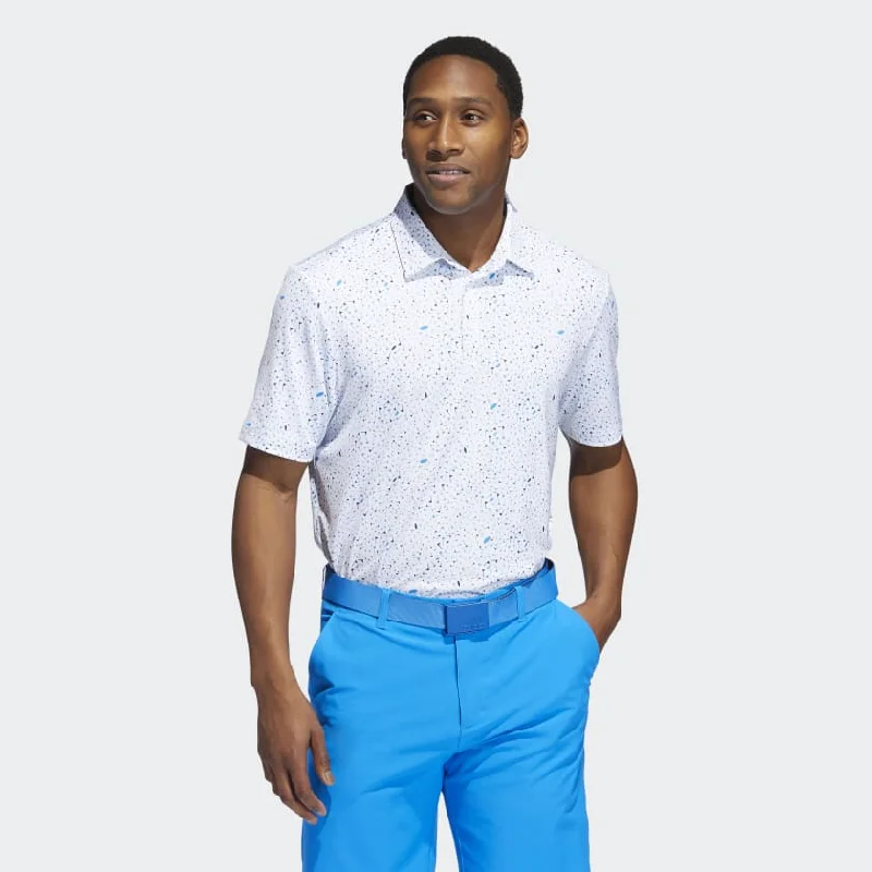 Can't Resist POLO ADIDAS FLAG PRINT PRIME BLUE