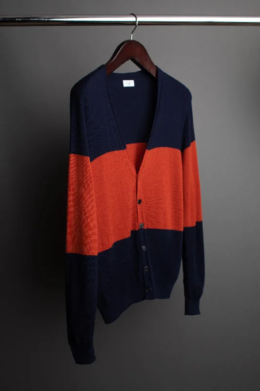 Bargain Alert Steph Fine Merino Color-Blocked Cardigan