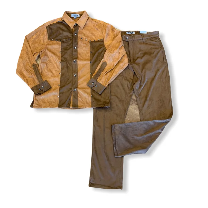 Great Bargain STACY ADAMS: Suede Leisure Set 9568
