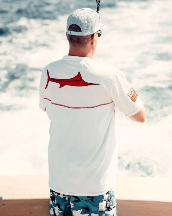 Steal Deal OIG Billfish Gear Men's T-Shir Short Sleeve Athletic FitUPF50