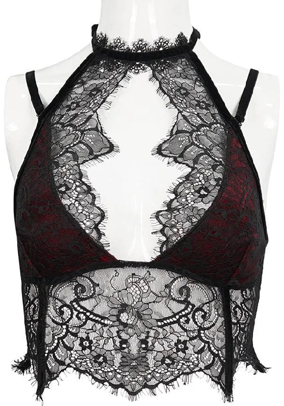 Weekend Discounts You Deserve Scarlet Aura | LACE TOP