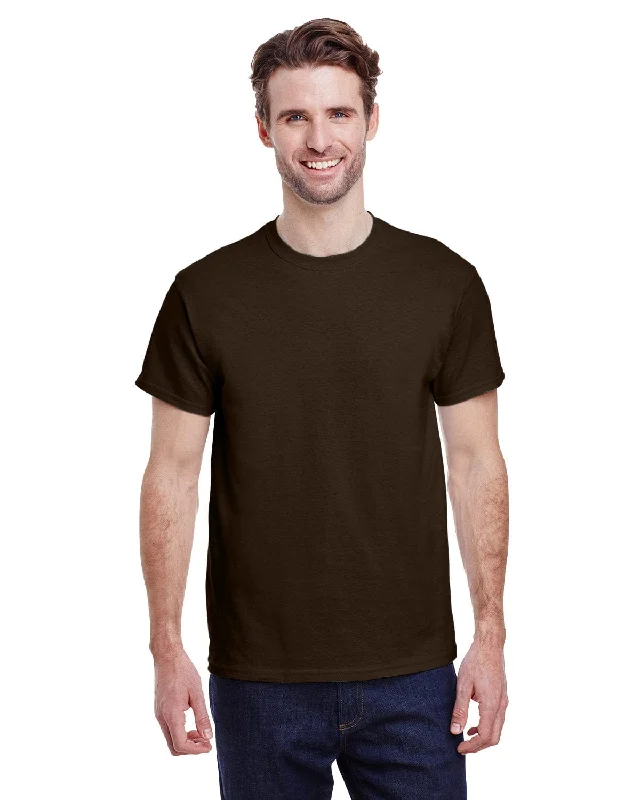 Weekend Deals to Make You Happy Gildan Ultra Cotton Heavyweight T-Shirt | Dark Chocolate