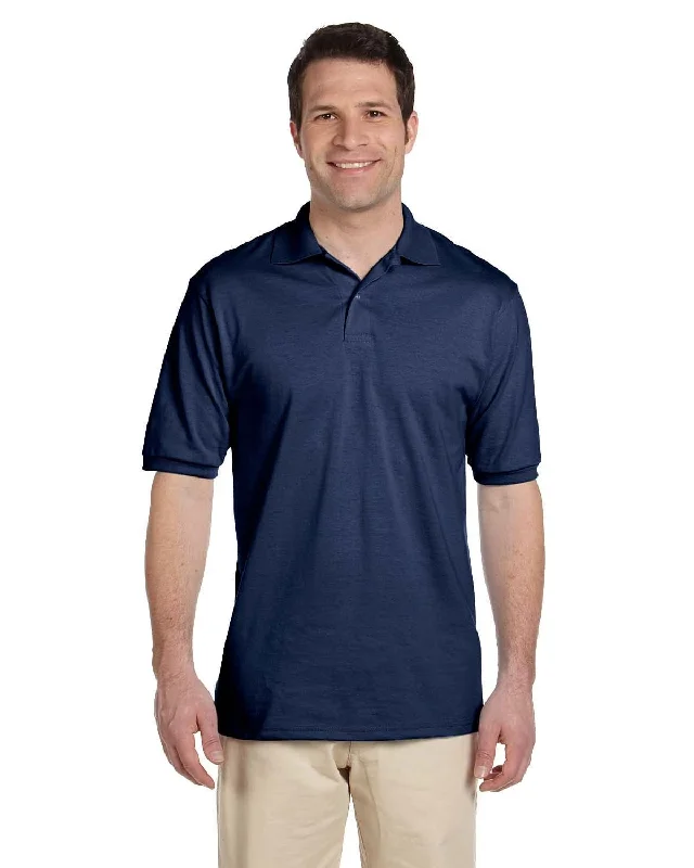 Weekend Deals That Spark Jerzees 50/50 Jersey Knit Polo Shirt | J Navy
