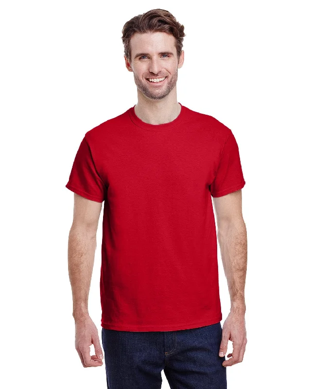 Time-Limited Offer Gildan Ultra Cotton Heavyweight T-Shirt | Cherry Red