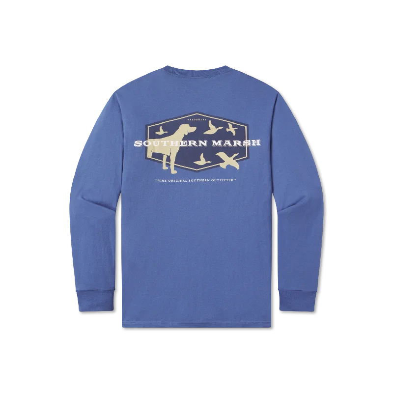 Amazing Deals Branding Collection Tee - Hunting Dog - Long Sleeve