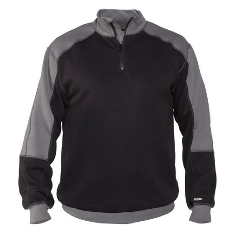 Mega Discount DASSY Basiel 300358 1/4 Zip Two-Tone Sweatshirt Various Colours