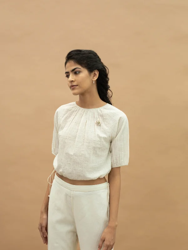 Best Seller Floating Eyelets Top