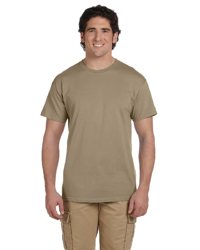 Price Fest Fruit of the Loom 100% Cotton T-Shirt | Khaki