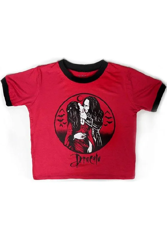 Weekend Bargains Just for You Dracula KISS | RINGER T-SHIRT
