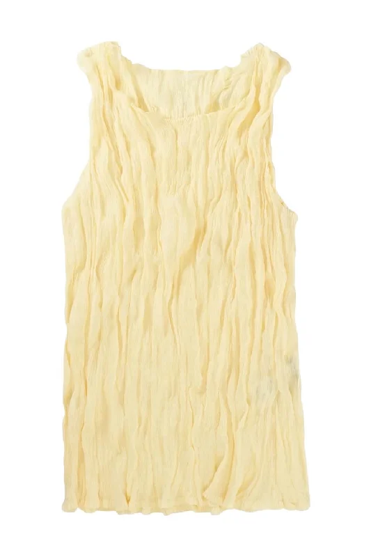 Weekend Deals That Dazzle [WW30159] Issey Miyake | Tank top