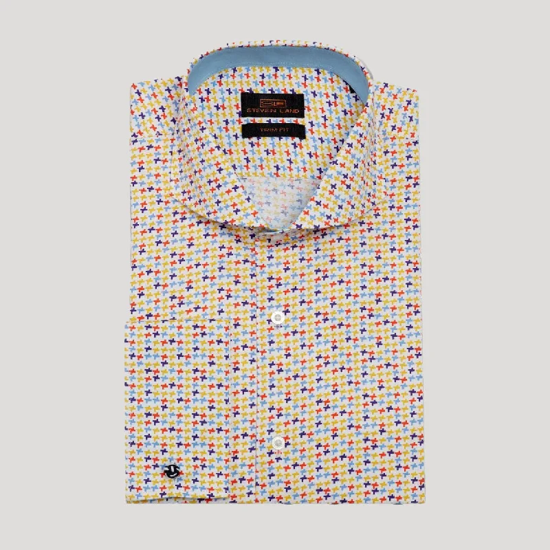 Weekend Savings Fiesta Personality Dress Shirt | Multi
