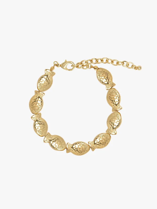 Weekend Savings Sensation Fishes Bracelet - Gold