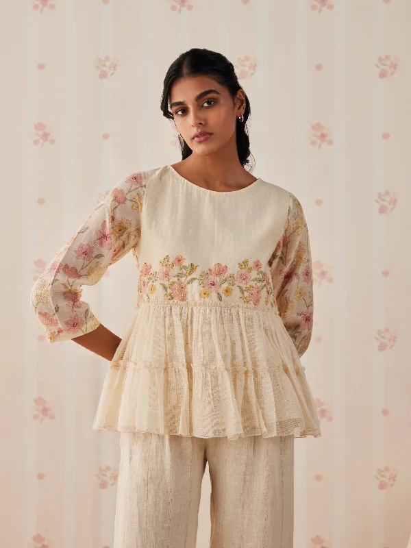 Year-End Deals Lotus Blossom Blouse