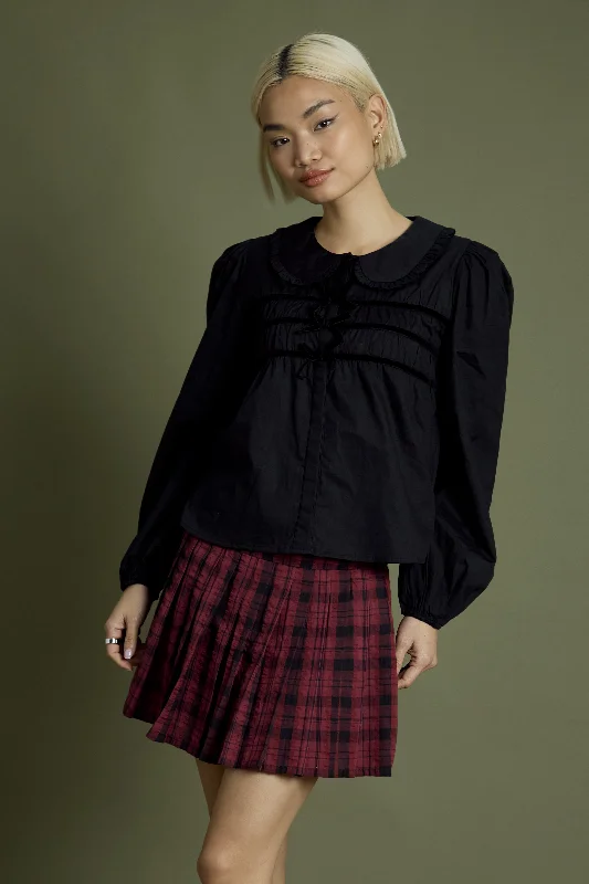 Weekend Discounts Worth Grabbing Abigail Bow Detail Blouse