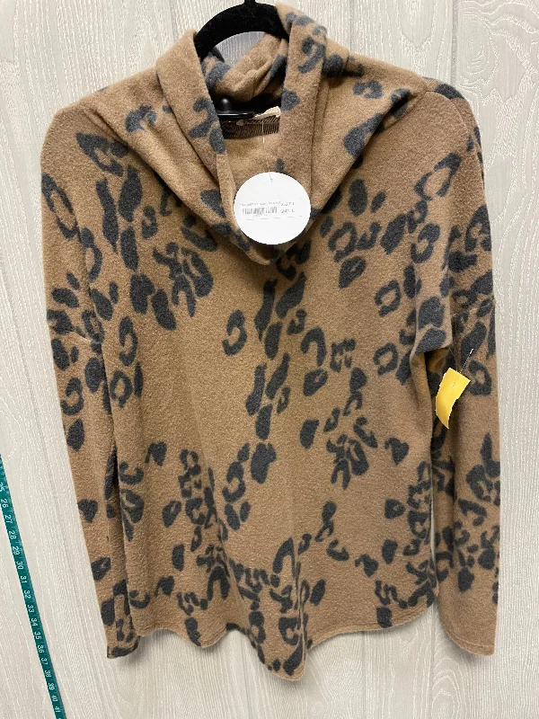 Weekend Specials to Love Top Long Sleeve By Clothes Mentor In Animal Print, Size: S