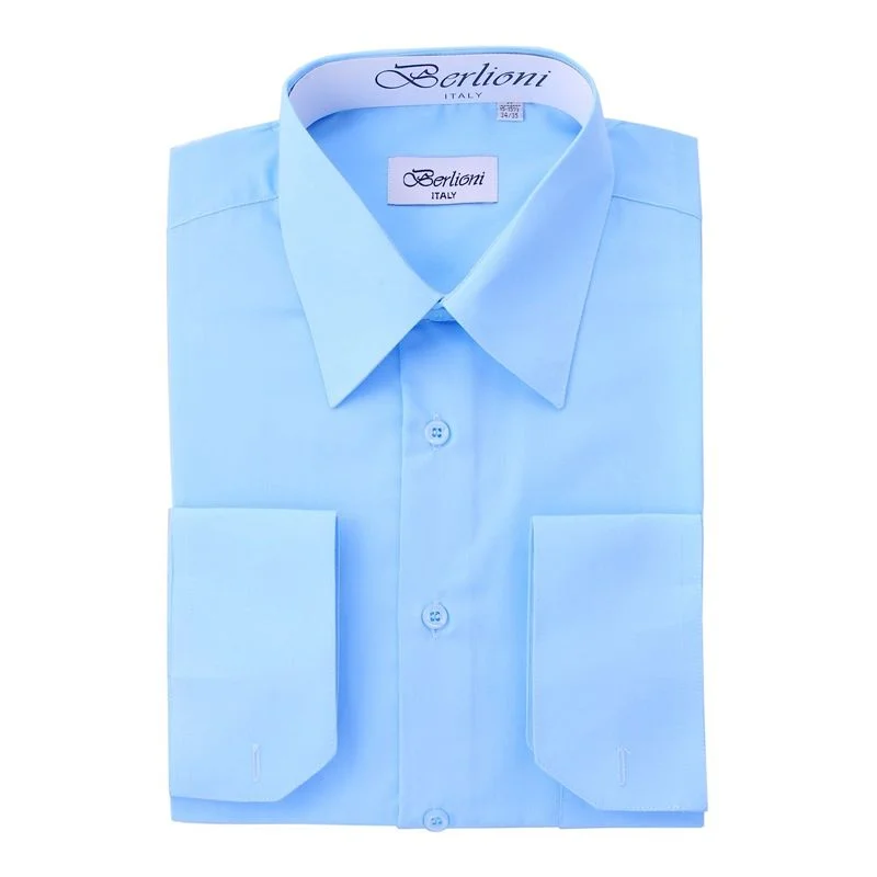 Weekend Offers You Can't Ignore French Convertible Shirt | N°204 | Light Blue