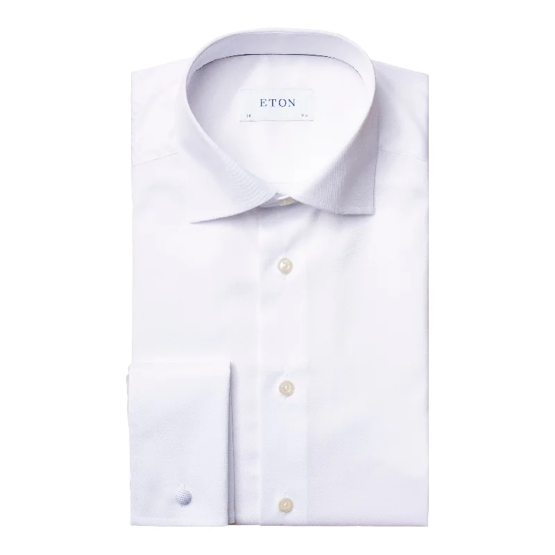 Get It Before It’s Gone Contemporary Fit - French Cuff Twill Shirt