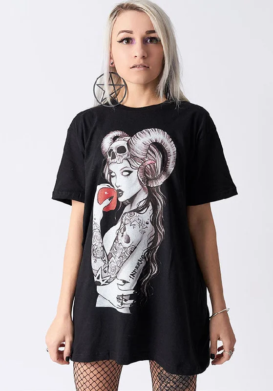 Weekend Bargains to Sizzle Inferno Gothic Tattoo | T-SHIRT