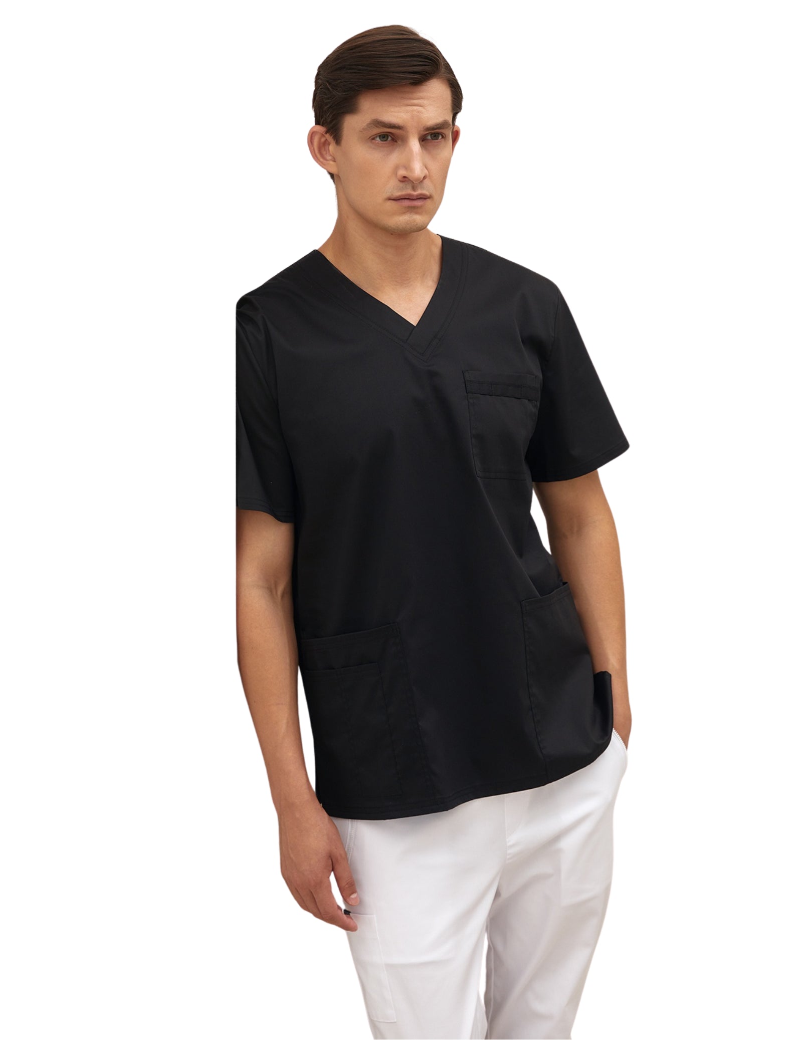 Celebrate the Weekend with Discounts Treat in Style Men's Basic Top - Black