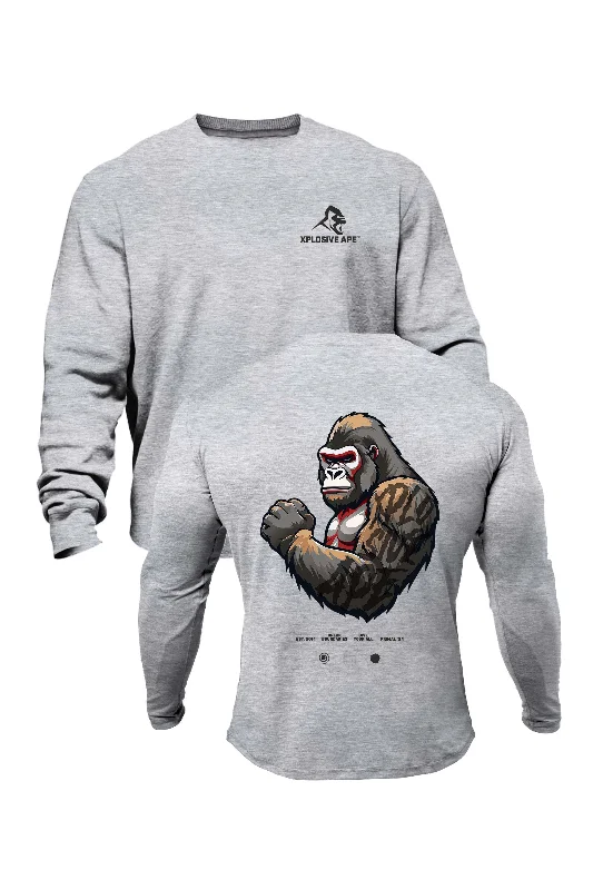Weekend Savings Bonanza XAPE Powerhouse V3 Sweatshirt - Grey Marl
