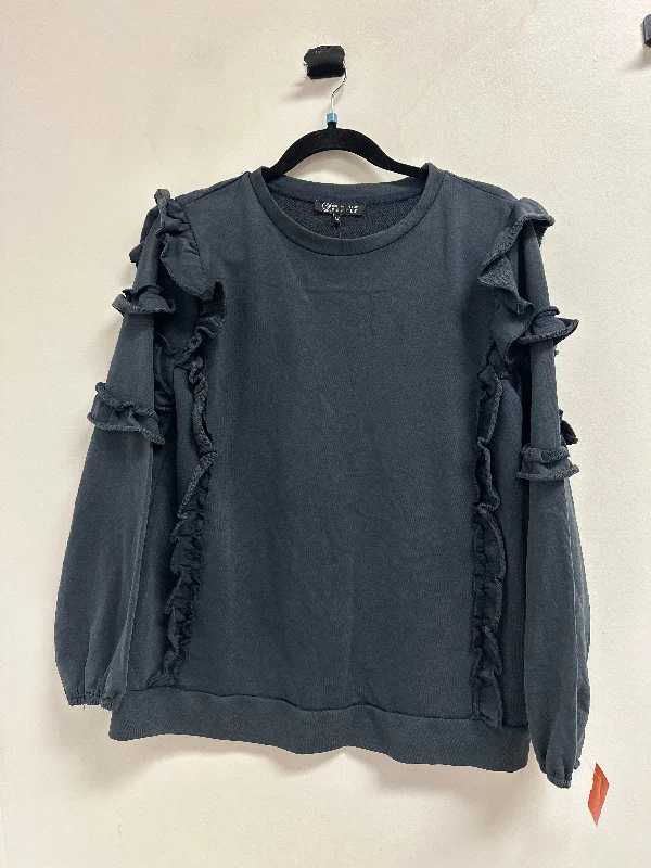 Reduced Price Sweater By Clothes Mentor In Navy, Size: M