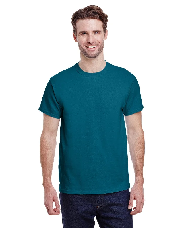 Massive Deal Gildan Ultra Cotton Heavyweight T-Shirt | Galapagos Blue
