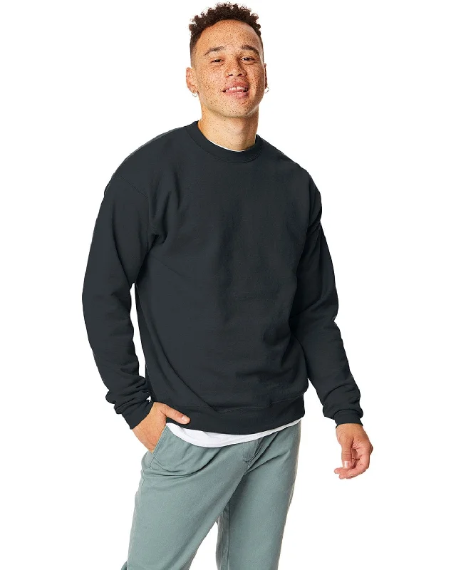 Price Fest Hanes 50/50 Crewneck Sweatshirt | Black
