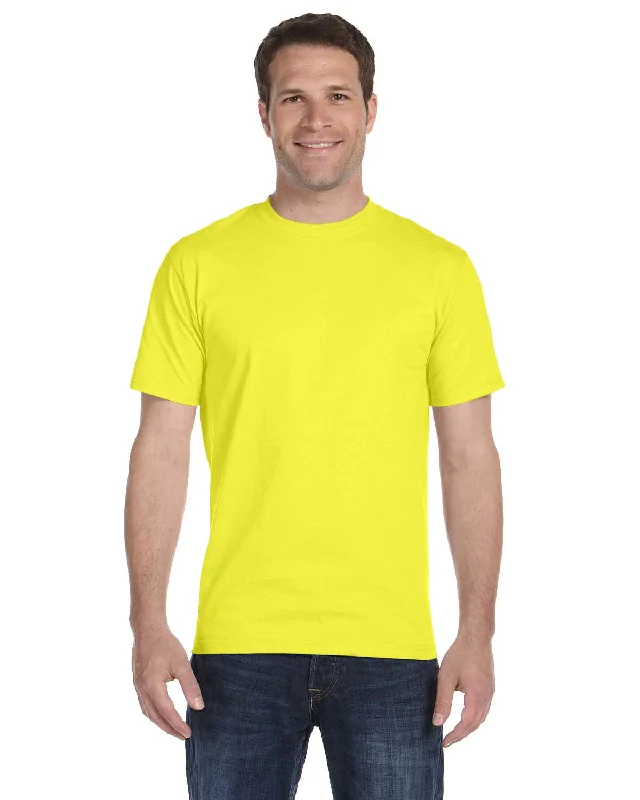 Savings Galore Hanes ComfortSoft 100% Cotton T-Shirt | Safety Green