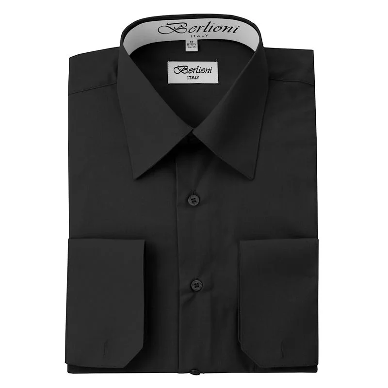 Weekend Deals That Amaze French Convertible Shirt | N°225 | Black