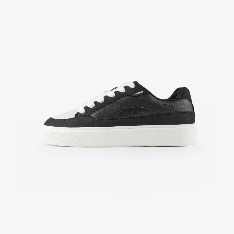 Exclusive Deal Premium Skate Shoe | Black Off White