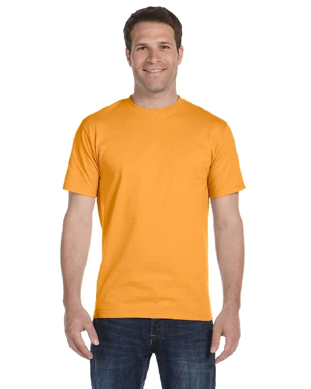 Weekend Bargains to Cherish Hanes ComfortSoft 100% Cotton T-Shirt | Gold