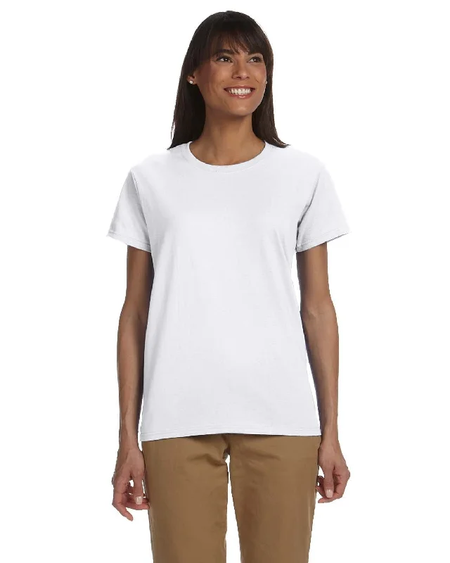 Must-Have Deals Gildan Ladies Ultra Cotton Heavyweight T-Shirt | White
